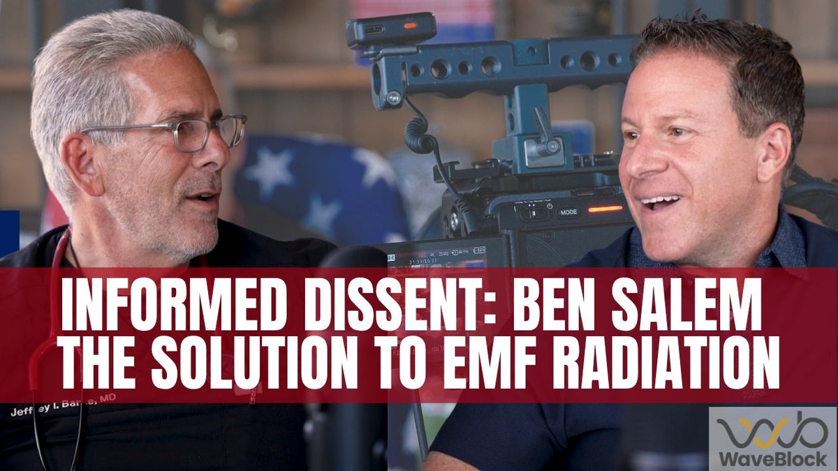 Video interview with Ben Salem of Wave Block discussing EMF radiation sources in the home and how to protect against them