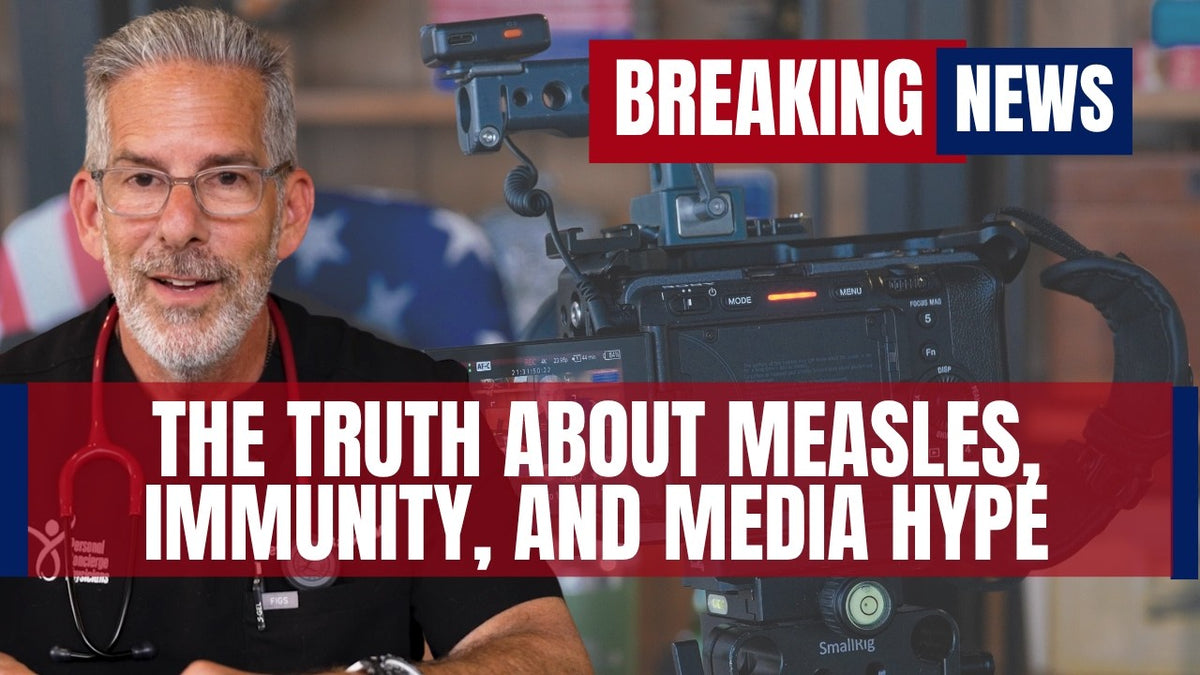 Video of Dr. Jeffrey Barke discussing measles, immunity, and his view on media coverage of outbreaks